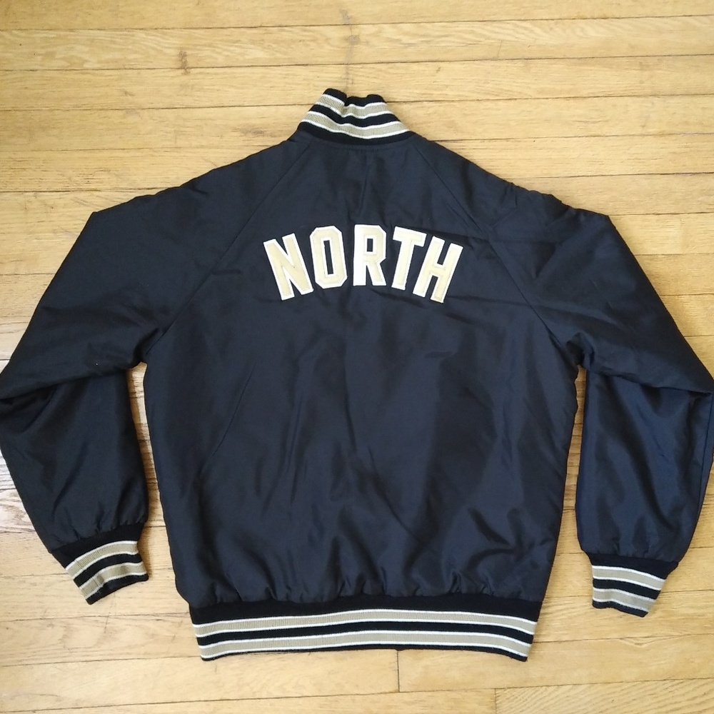 Vintage "NORTH" Gold & Black Raptors Type Bomber